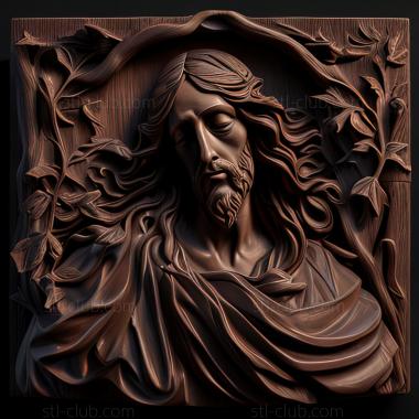 3D model st jesus (STL)